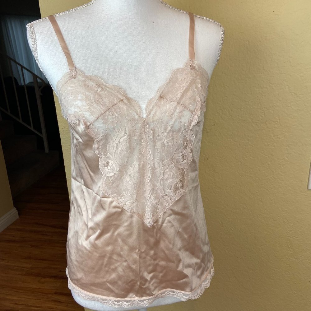 Vintage MG Half Slip Top Lace Camisole